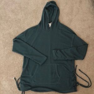 Teal lightweight sweatshirt
